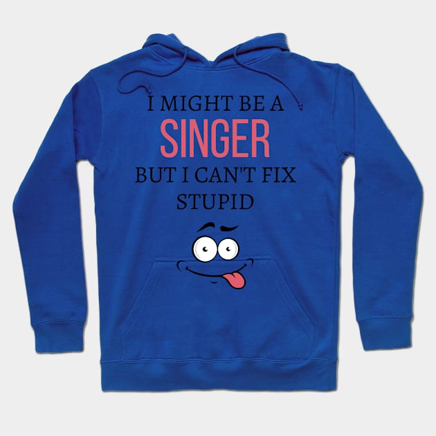 Singer Hoodie by Mdath